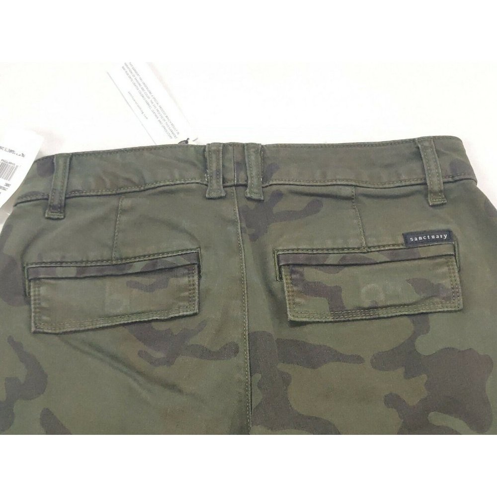 Sanctuary Pants Womens Skinny Green Palmer - Picture 7 of 12